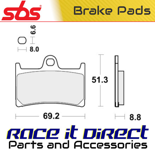 Brake pads for yamaha tzr - brake, 125