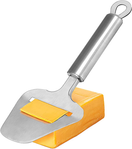 Stainless steel cheese slicer - steel,
