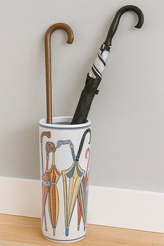 Ceramic umbrella stand - ceramic,