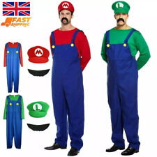 Mens Adult Super Mario and
