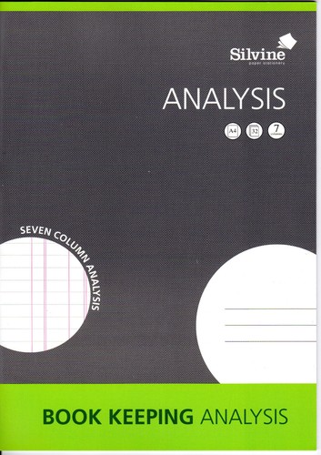 Silvine accounts book - silvine,