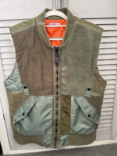 Maharishi upcycled gilet - maharishi, xl