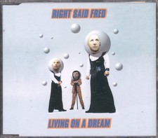 Right Said Fred Living On A Dream CD UK Happy Valley 1995 single HVRD1