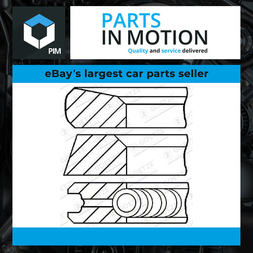 Piston rings kit single - kit, (single