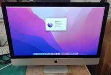 Apple iMac 27" A1419 2015 5K Intel i5 3.2GHz 8GB 1TB HDD R9 M390 Monterey