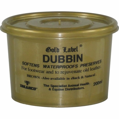 Gold label dubbin bronze - gold, 200