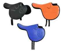 Beautiful Synthetic Race Exercise Tack Saddle Light Weight With Stirrup & Strap.