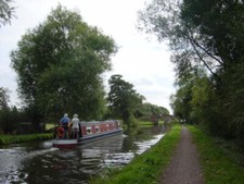 Photo 6x4 Narrow Boat on Trent-Mersey canal Barton Turn Narrow boat appro c2005