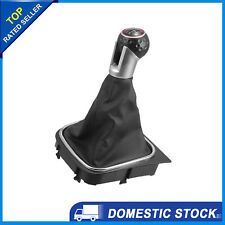 Pack of 1 5 Speed Gear Shift Knob with Cover for VW Golf 6 MK6 GTI 2009-2013