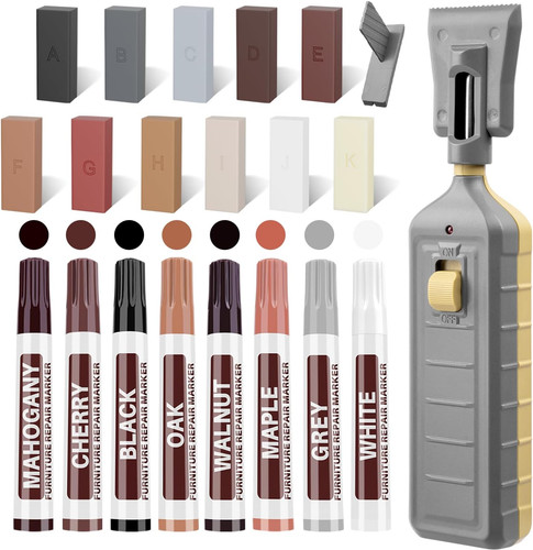 Hardwood floor repair kit - hardwood, with