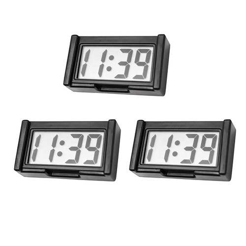 3pcs small digital clock - small,