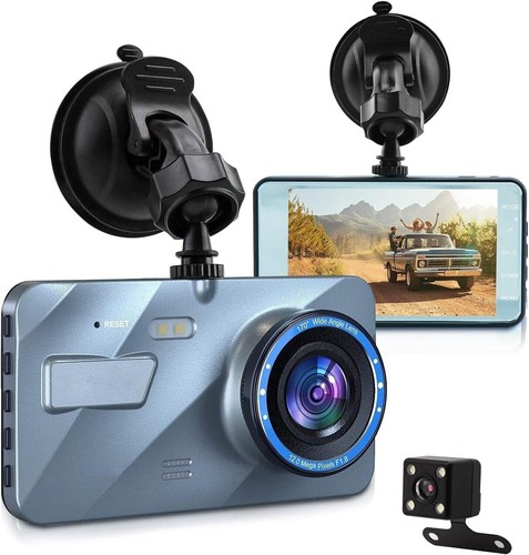 Car dash cam front and - dash,