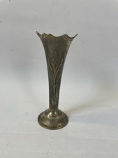 Vintage Silver Plated Bud Vase