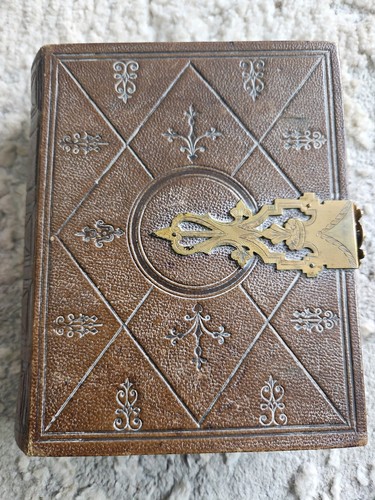 Victorian leather embossed - leather,