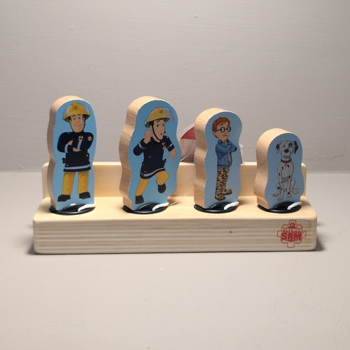 Fireman sam wooden pre school - fireman,