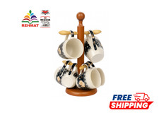 REGRO TIGER Wooden Mug Tree