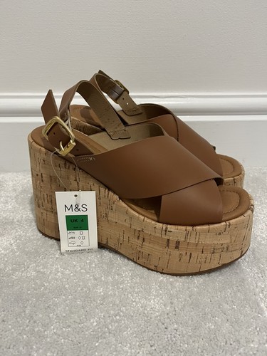 Bnwt tan brown leather - tan,