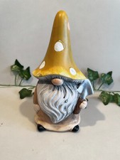 Latex Rubber Mould Standing Nordic Gonk Garden Gnome With Spade Mold Casting DIY
