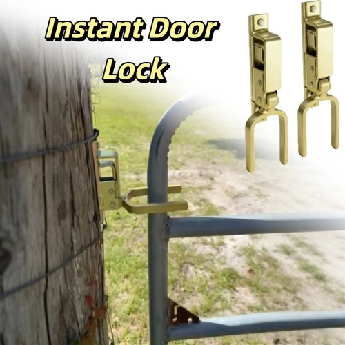 Instant locking gate lock - instant,