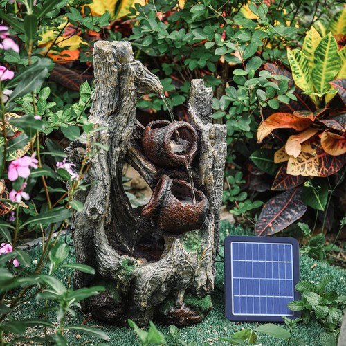 Solar power garden water - solar,