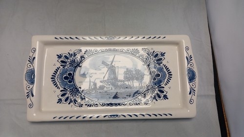 Royal delft blue rectangular - royal,