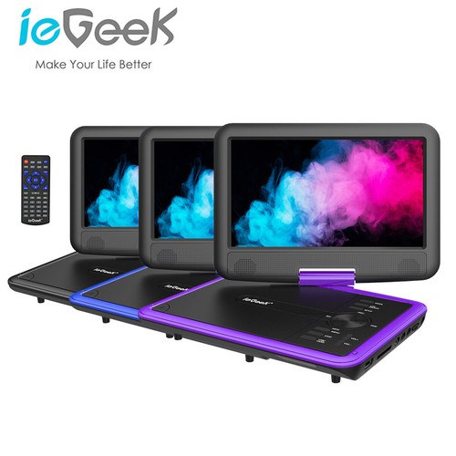 Iegeek portable dvd - 11.5",