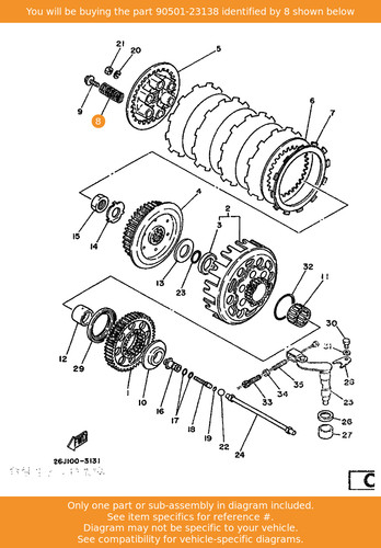 Yamaha spring compression - yamaha, spring,