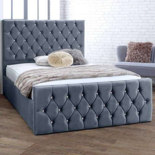 New ottoman steel grey - new,
