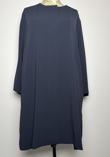 Marina rinaldi navy snap front - rinaldi,
