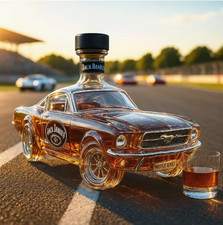 Mustang Car Whiskey Bottle