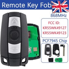 BMW 3 Button Remote Key Fob 868Mhz For 1 3 5 Series X1 X5 X6 Z4 E90 E92 E93 E64