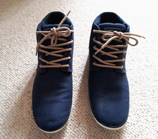 Jack Jones Core Mens Navy Canvas Boot/Trainer UK Size 9