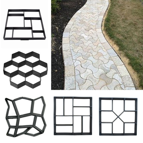 Reusable paving mold - reusable, driveway