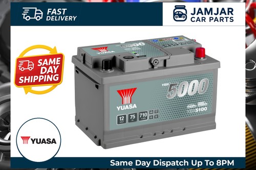 Yuasa car battery ybx5100 12v - battery,