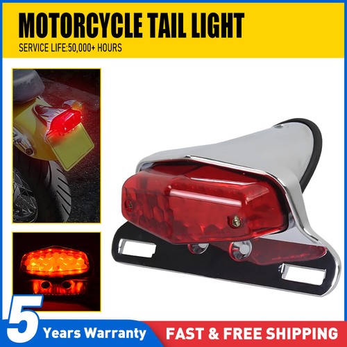 1pcs motorcycle tail light - motorcycle, red