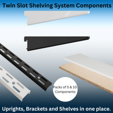 Twin Slot Shelving System