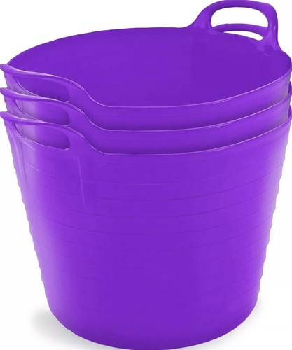 Flexi tub 42l purple garden - flexi,