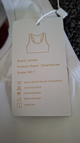 Jumwa chest binder size - jumwa, xl
