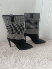Jeffrey Campbell Ankle Boots Chainmail