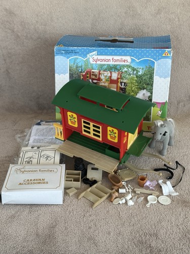 Sylvanian families caravan - families,