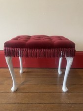 Vintage Queen Anne Style Red