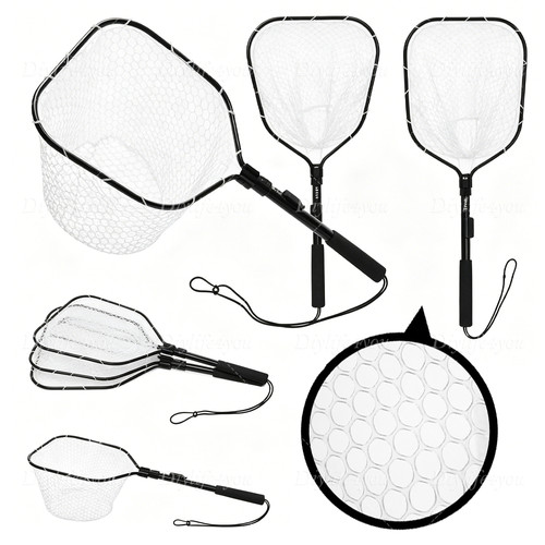 Fly fishing landing net - fly,