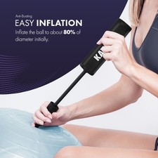 KAYMAN Exercise Ball 75cm Yoga