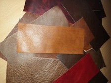 12 x Leather Pcs - 6x15cm