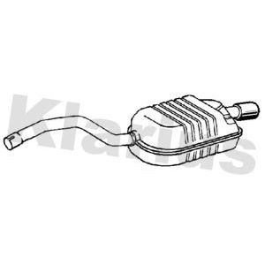 Klarius tail pipe - klarius,