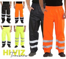 Mens Hi Vis Work Over Trousers