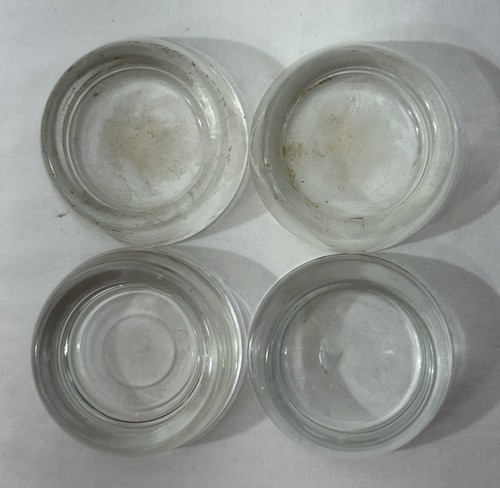 Vintage clear glass furniture - clear,