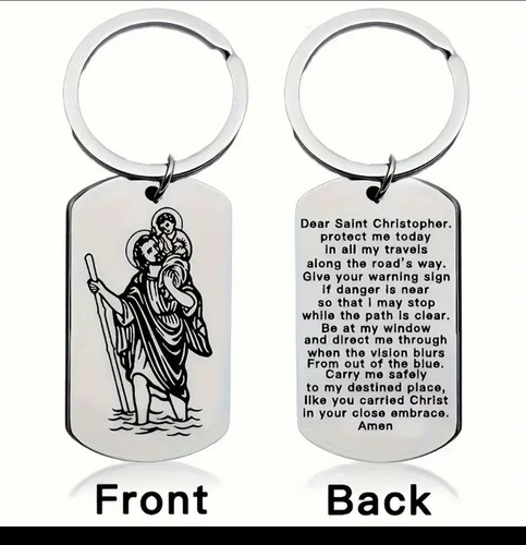 Saint christopher rectangle - saint,