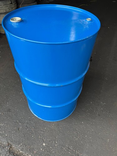 205l blue metal storage - 205l, barrel
