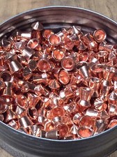 H&N Coppa Spitzkugel .22 Air Rifle Pellets Copper Pointed Air Gun Ammo 200 tin